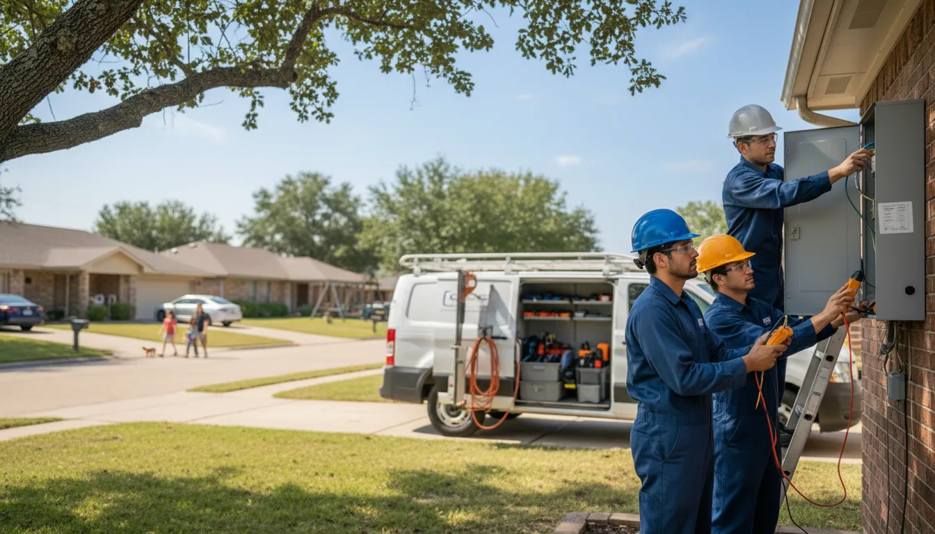 Certified electrician providing emergency electrical services in Pineville, LA